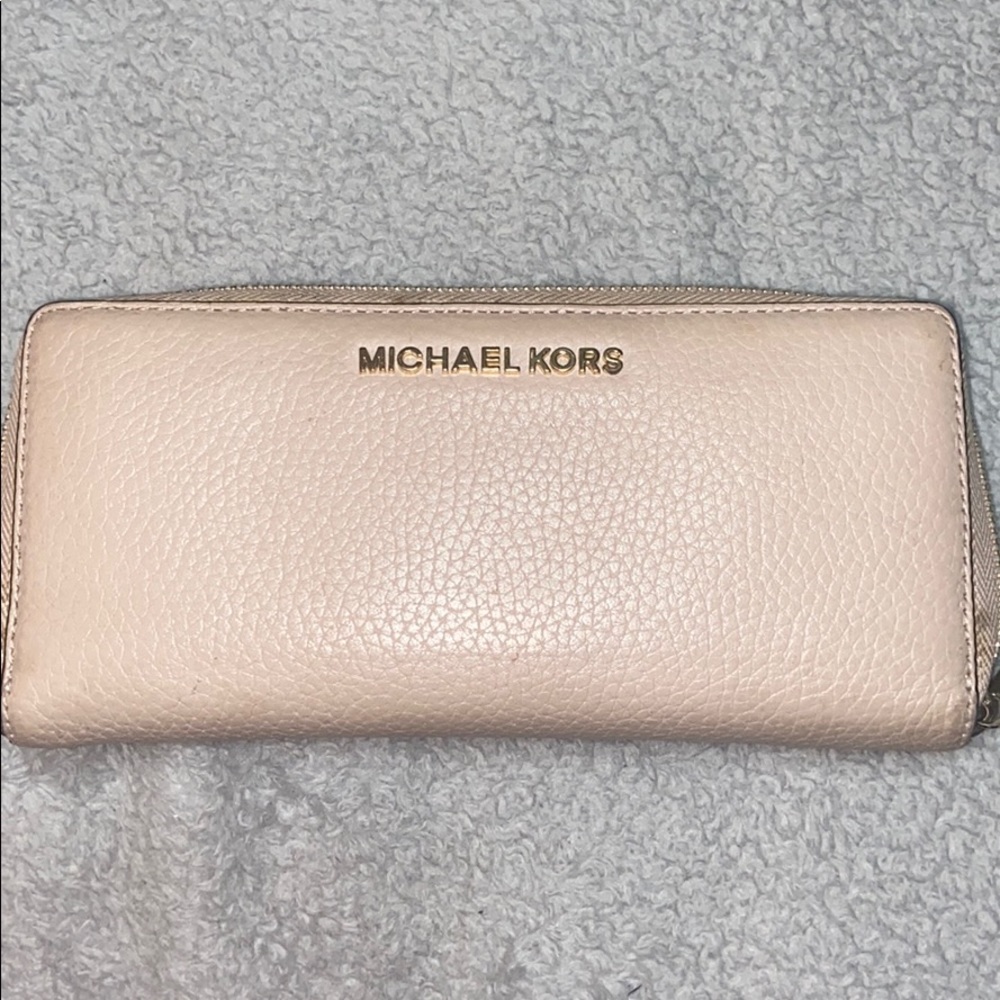 Pink michael kors wallet!